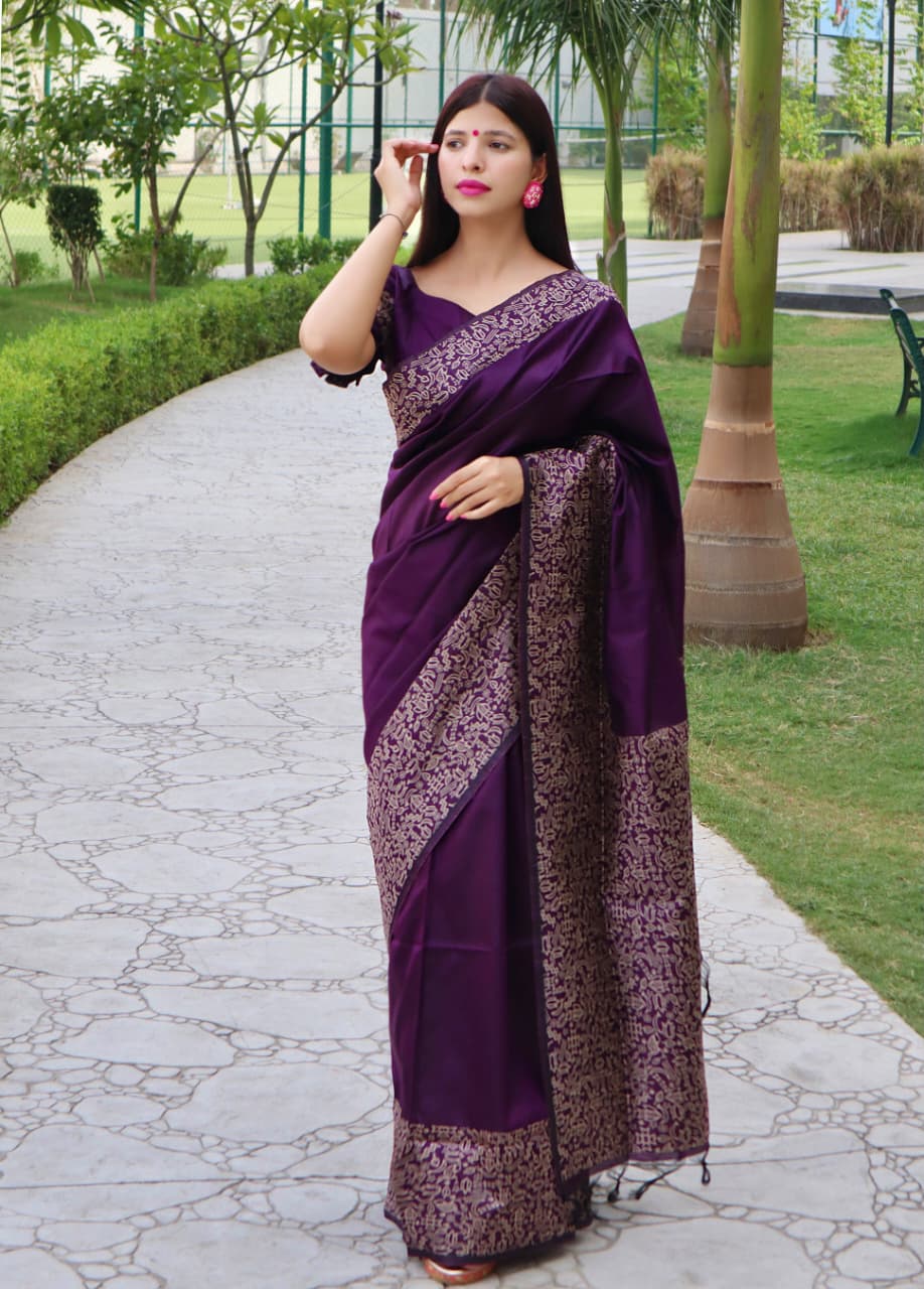 WE ARE COME AGAIN WITH NEW DEMANDING KALAMKARI WEAVING SAREE JUST FOR YOU