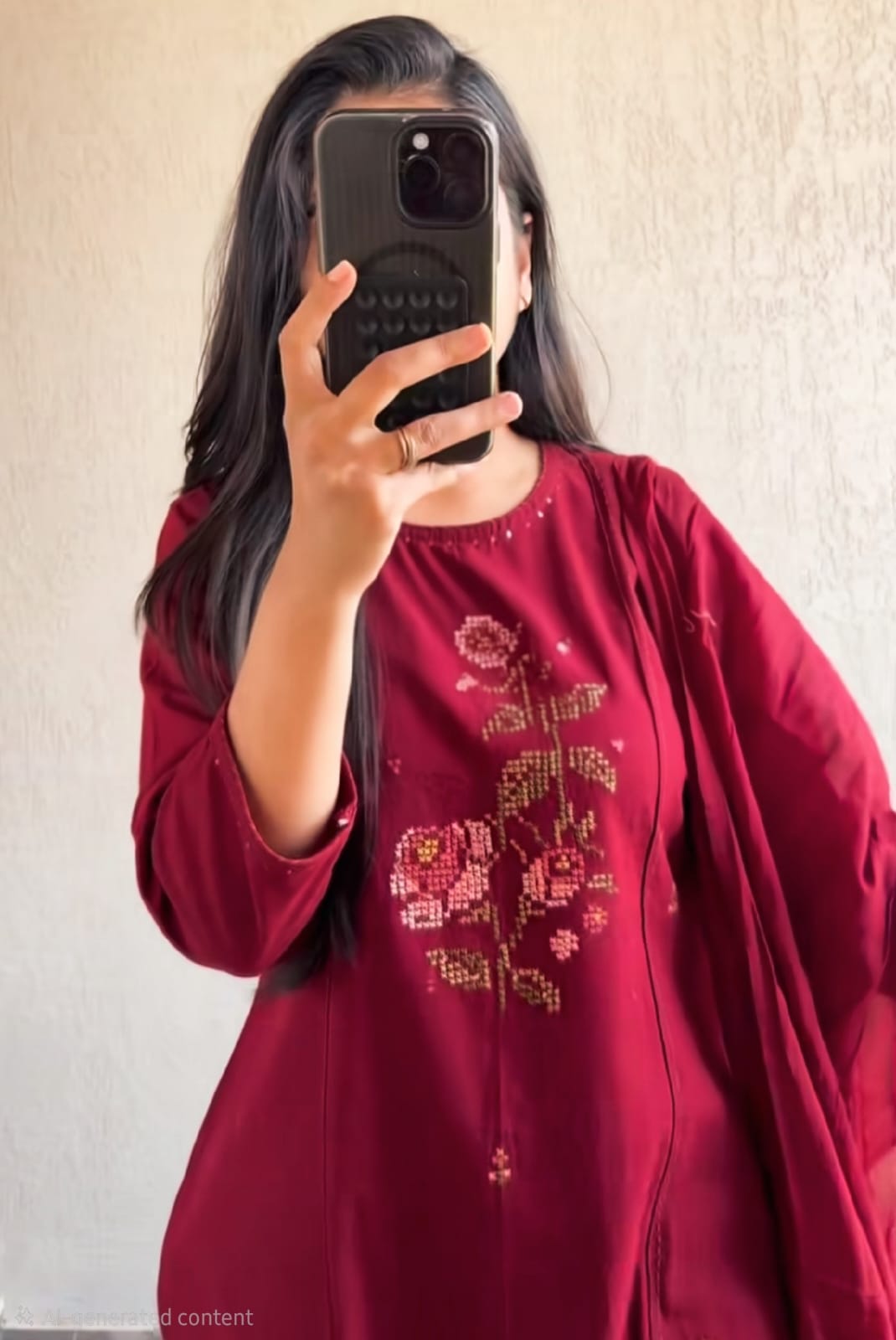 The Dual Palette of Festive Comfort: Exploring Deep Coffee Brown and Vivid Crimson Red Tones in Modern Silk-Blend Salwar Suits