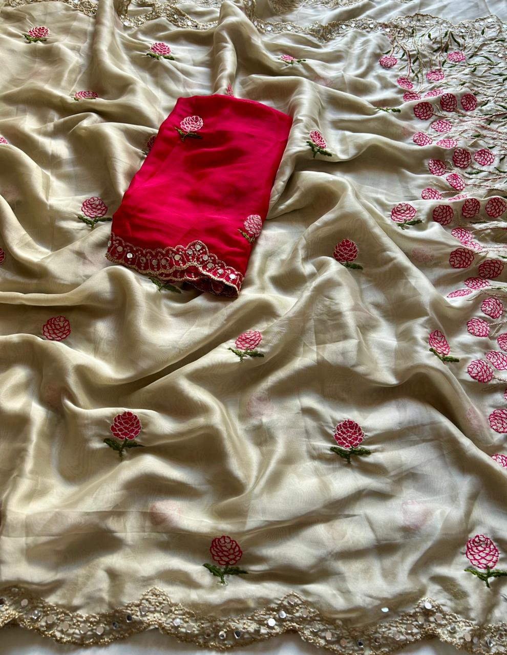 Soft Rangoli silk saree